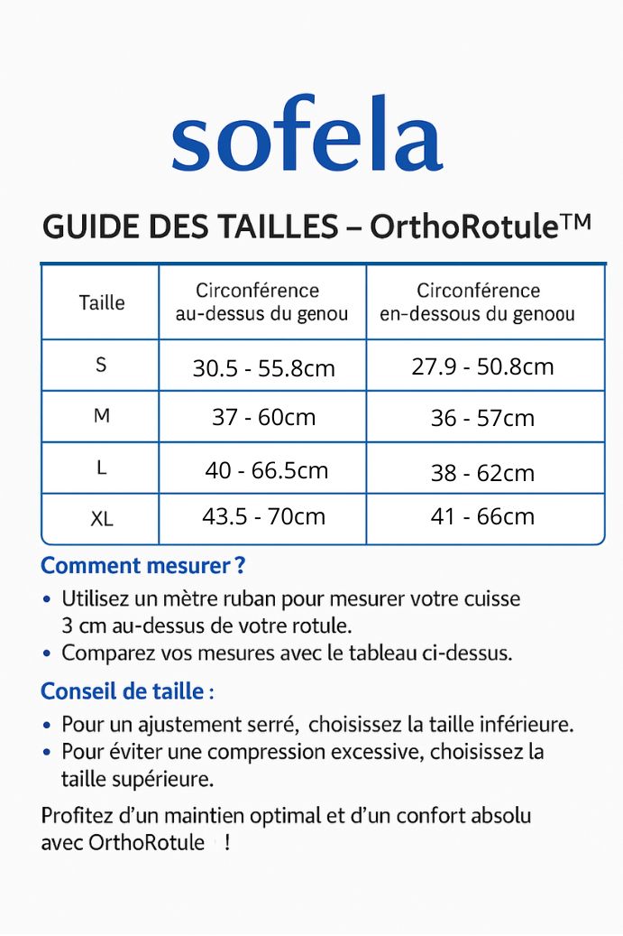 Genouillères OrthoRotule™