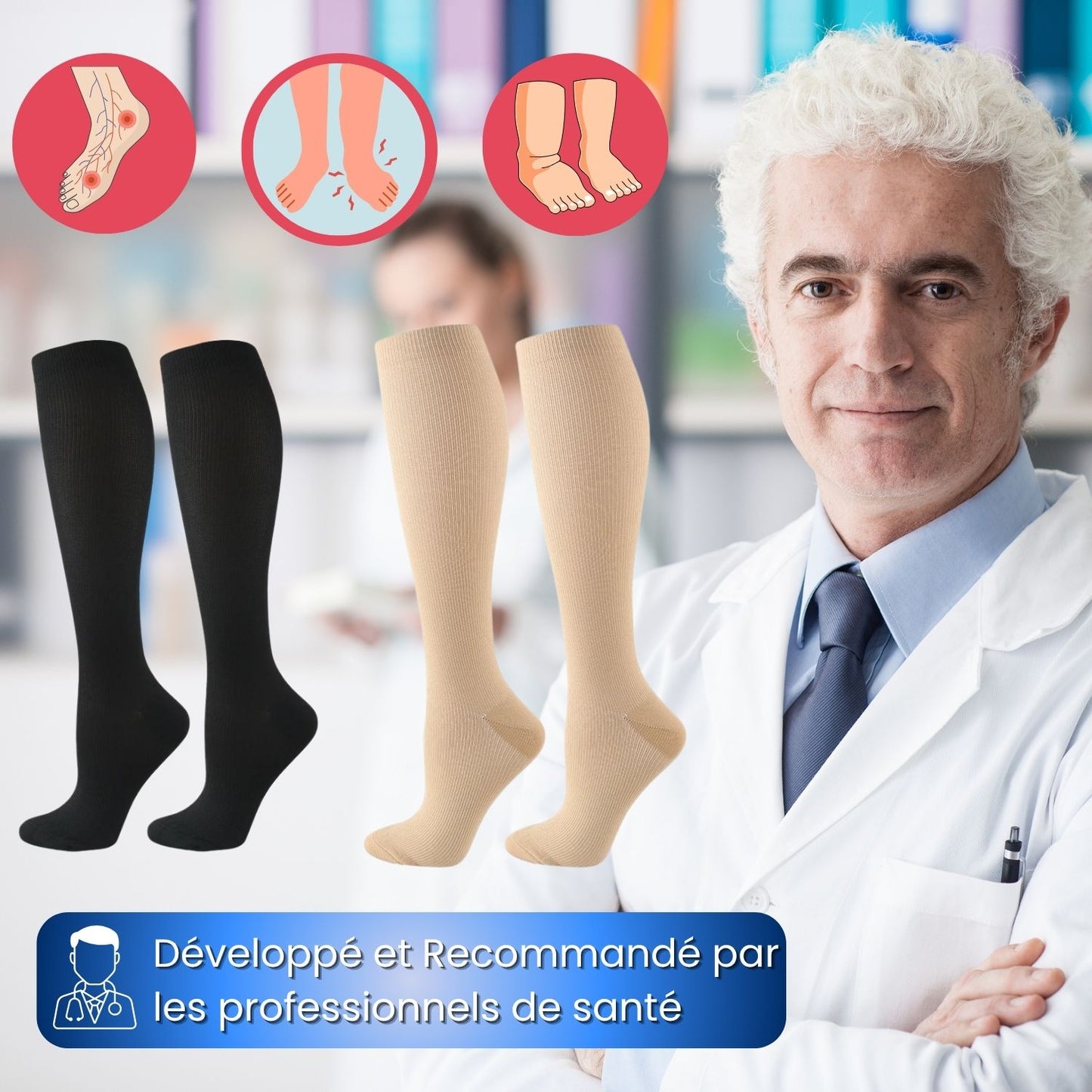 Chaussettes NeuroCompress™
